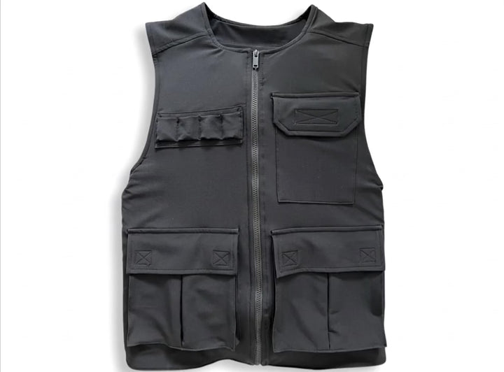 360 degree rotating view of Soft Shell Bulletproof Vest — lightweight, discreet body armor