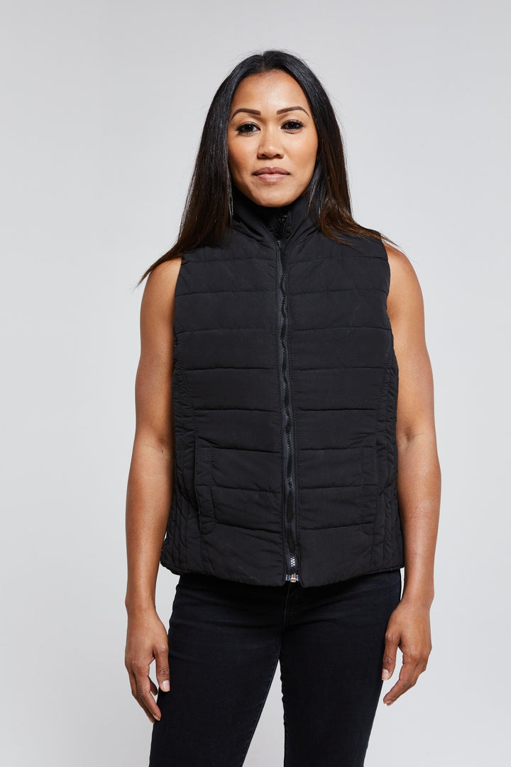 Bullet Resistant Women's Down Vest Front View