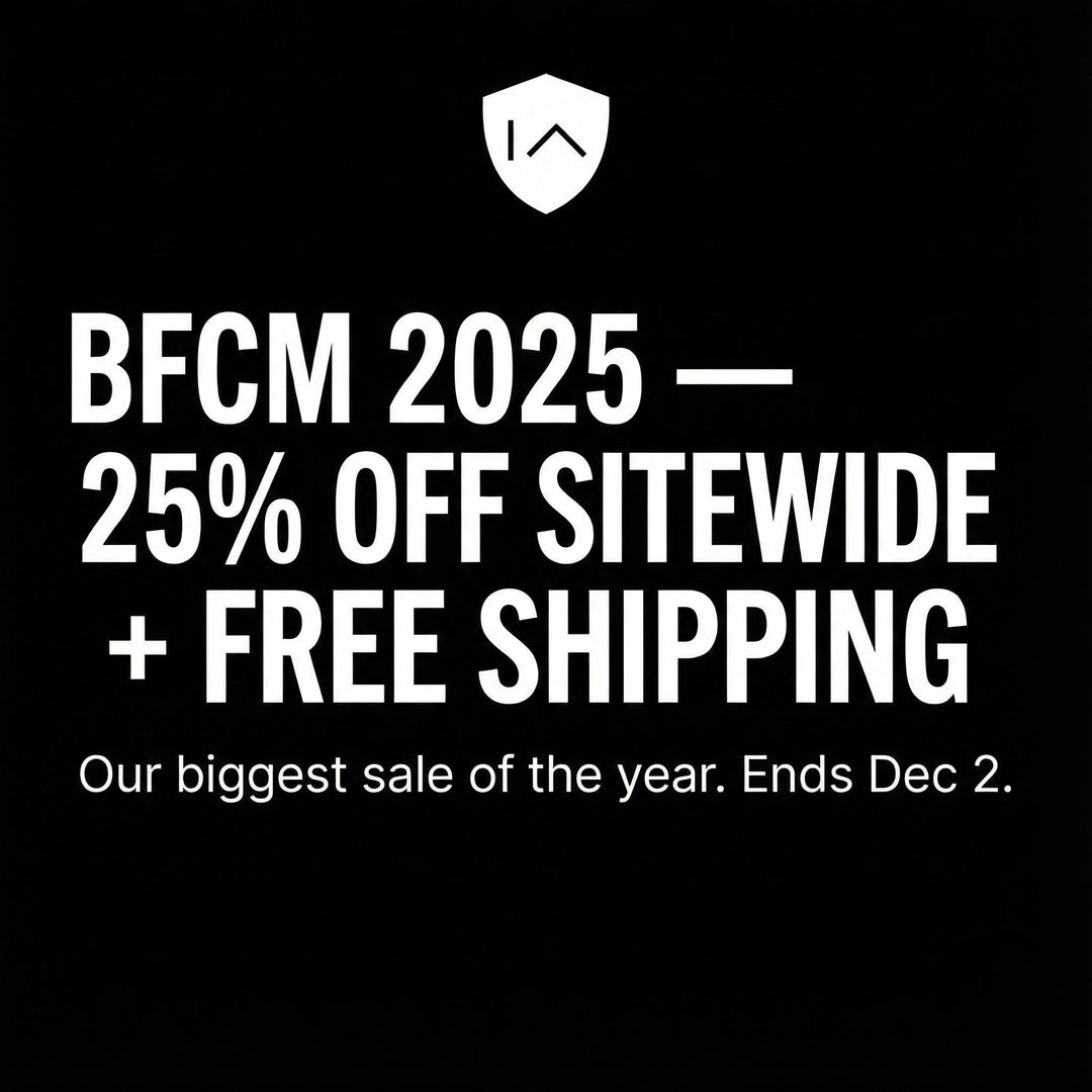 🛡️ Innocent Armor BFCM 2025: 25% Off + Free Shipping — Our Biggest Sale of the Year