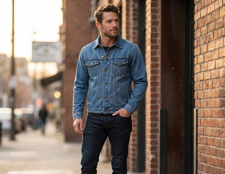 NIJ IIIA Bulletproof Men’s Denim Jacket – Concealable Armored Jean Jacket | Innocent Armor