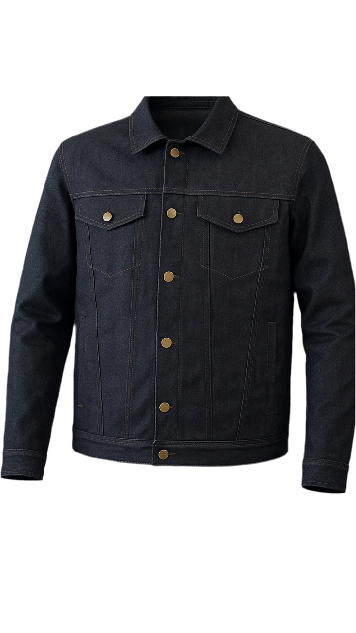Indigo Bulletproof Denim Jacket