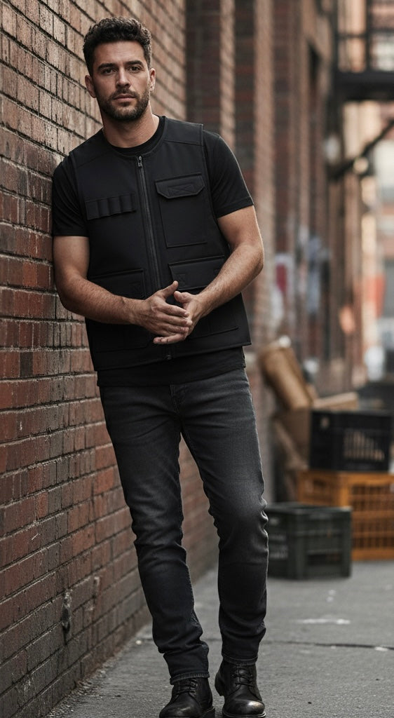 Bulletproof Soft-Shell Vest – NIJ IIIA Concealable Armored Vest by Innocent Armor