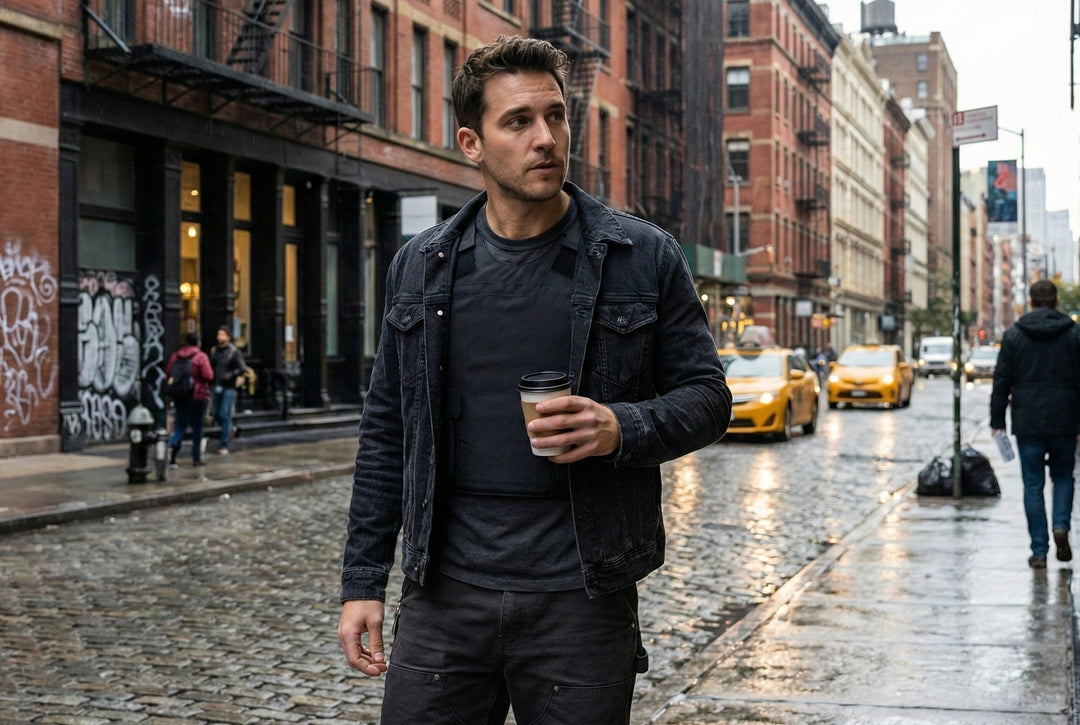 Bulletproof Concealable Men’s Vest – NIJ IIIA Soft Armor by Innocent Armor