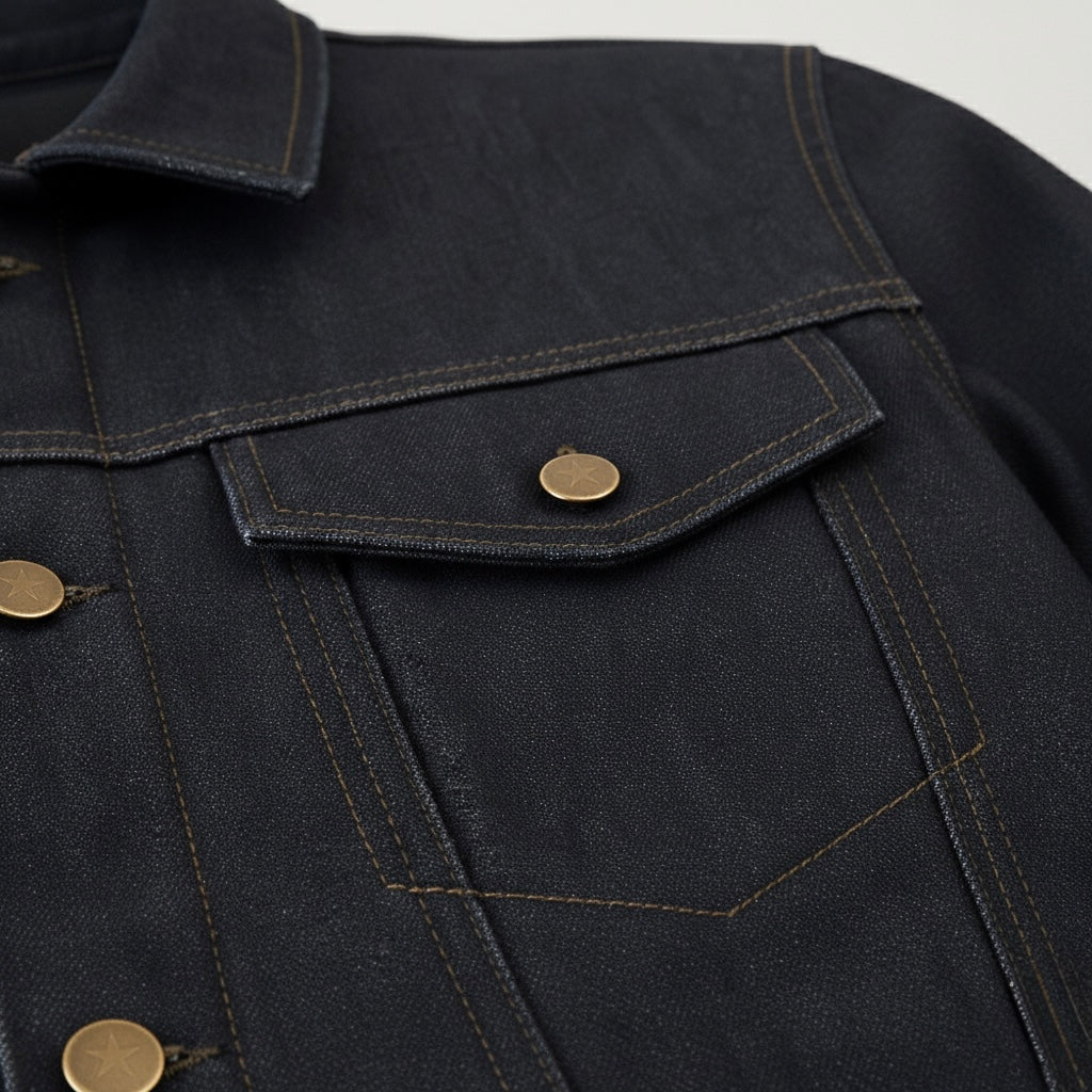 Bulletproof Indigo Denim Jacket – NIJ IIIA Armored Jean Jacket by Innocent Armor