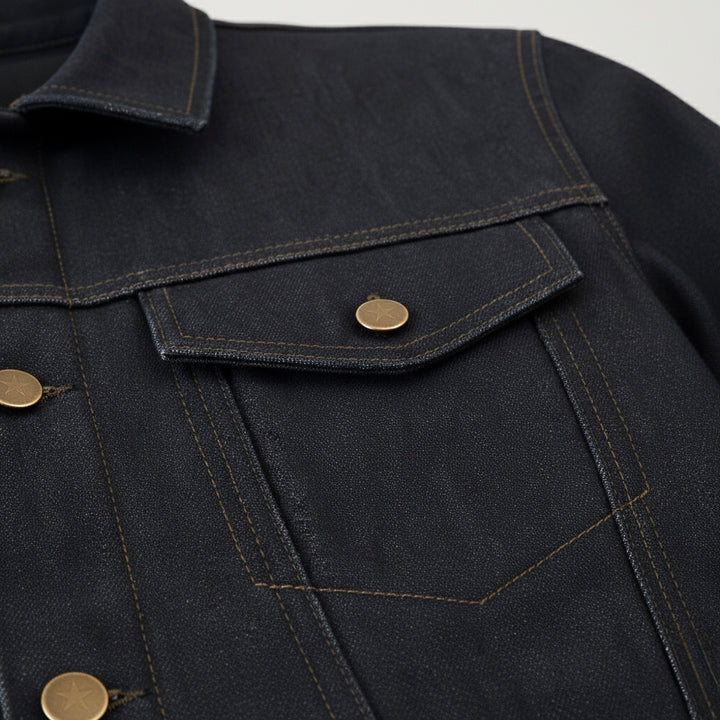 Bulletproof Indigo Denim Jacket – NIJ IIIA Armored Jean Jacket by Innocent Armor