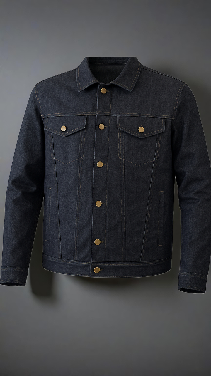 Indigo Bulletproof Denim Jacket
