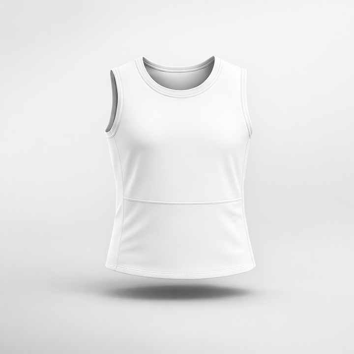 Innocent Armor concealed bulletproof undershirt designed to hold NIJ Level IIIA ballistic armor panels