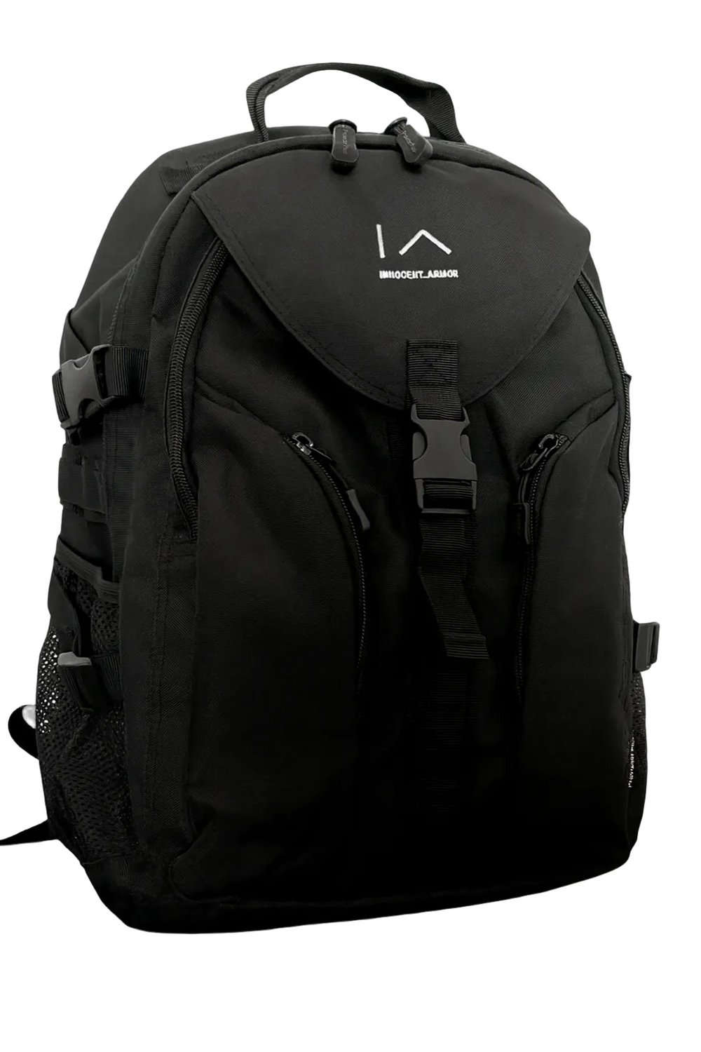 Innocent Armor durable essentials backpack highlighting discreet ballistic protection for daily carry