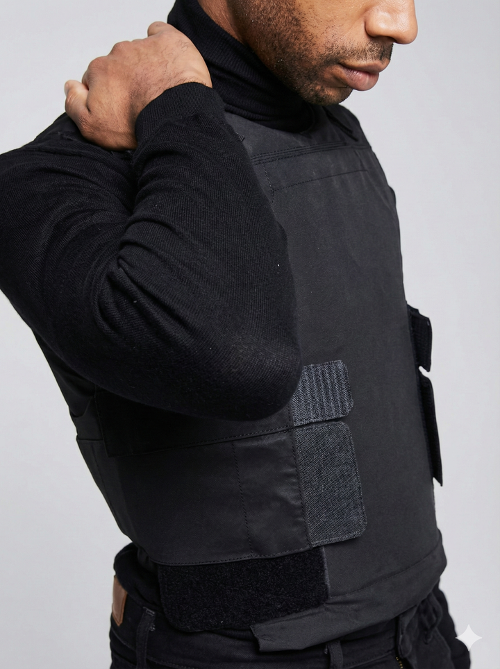 Bulletproof Concealable Men’s Vest – NIJ IIIA Soft Armor by Innocent Armor