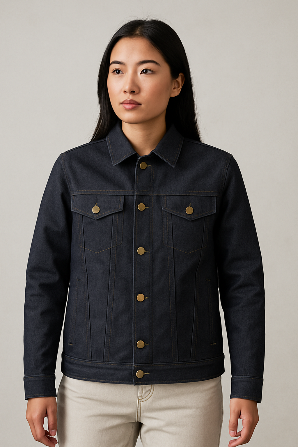 Indigo Bulletproof Denim Jacket