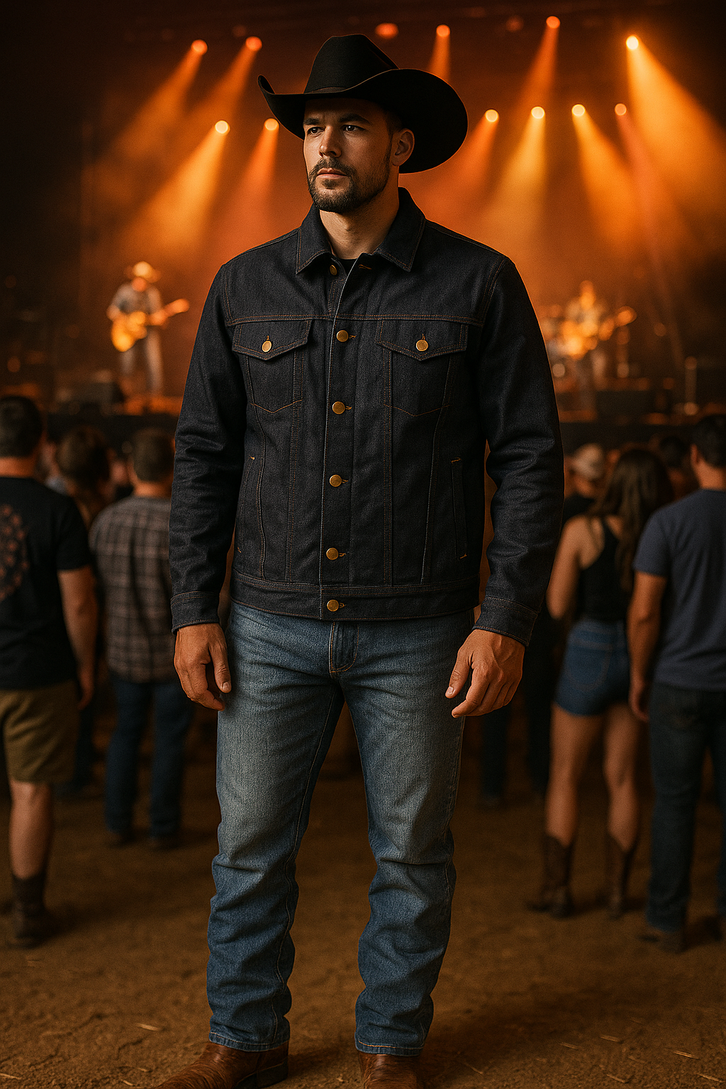 Indigo Bulletproof Denim Jacket