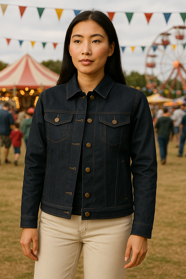 Indigo Bulletproof Denim Jacket