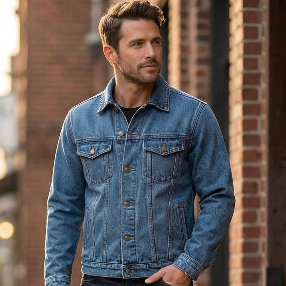 Trucker Denim Bulletproof Jacket – Discreet NIJ IIIA Armor M