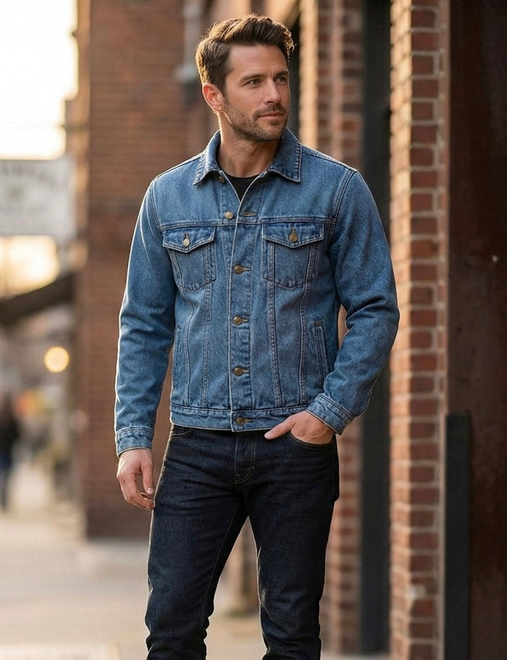 Trucker Denim Bulletproof Jacket – NIJ IIIA