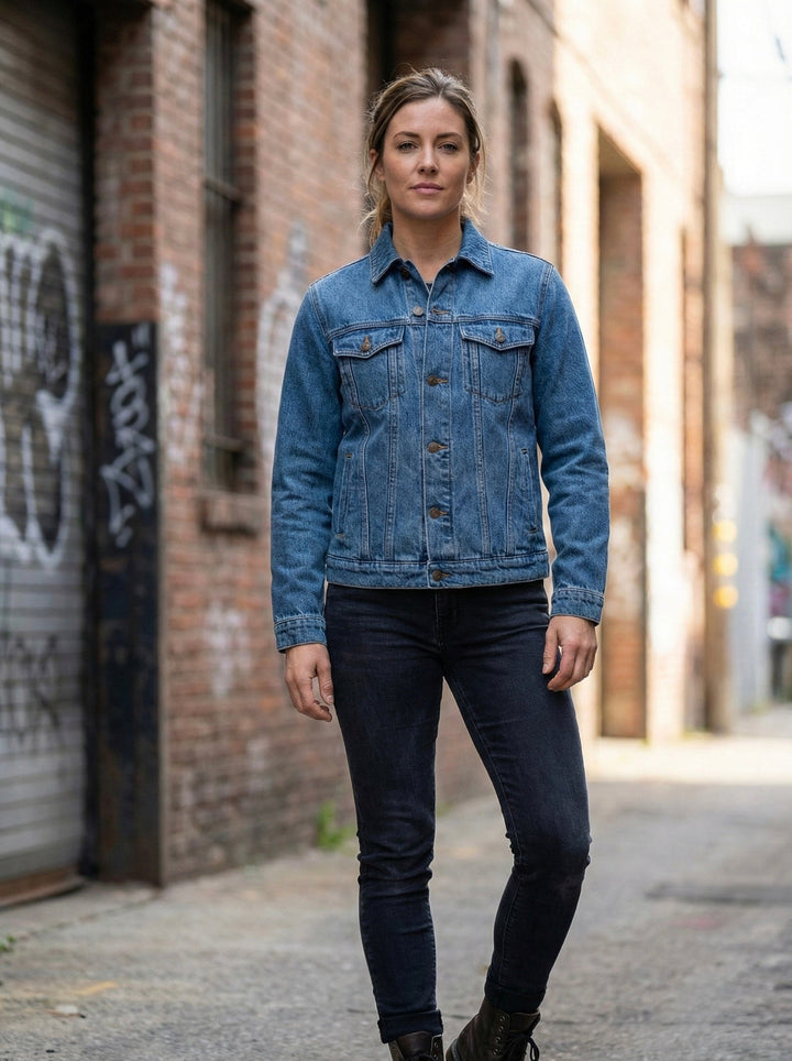 Trucker Denim Bulletproof Jacket – NIJ IIIA