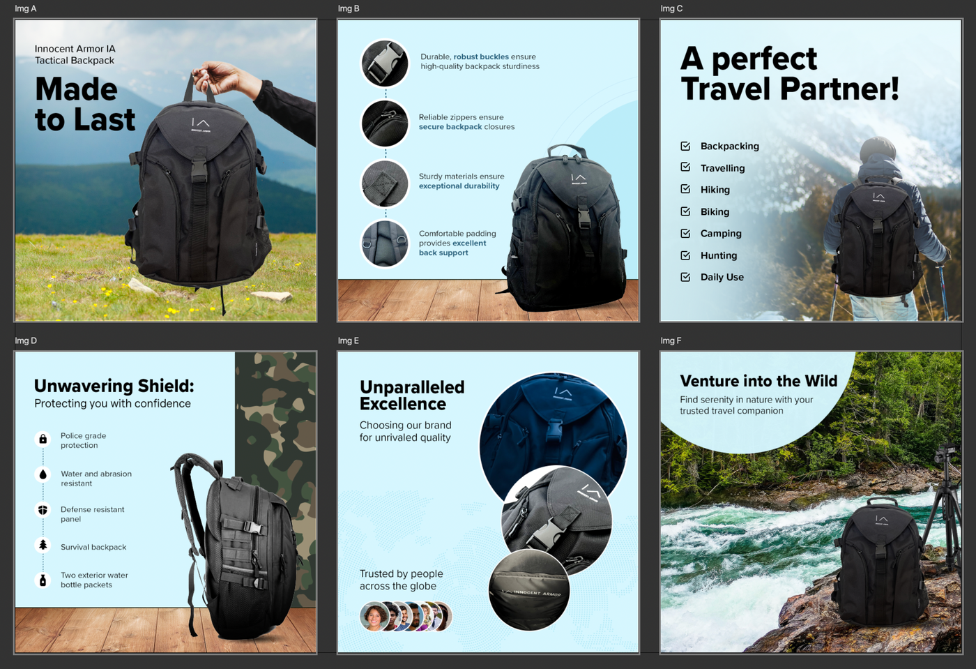 Bulletproof Durable Essentials Backpack