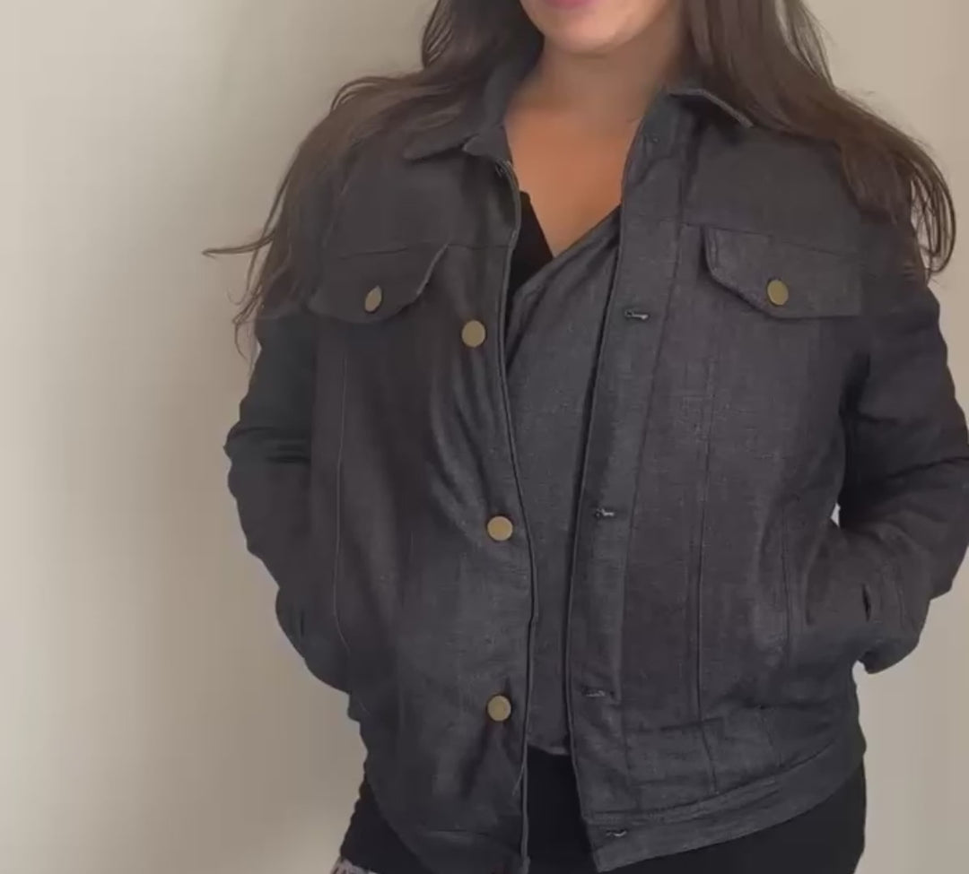 Indigo Bulletproof Denim Jacket