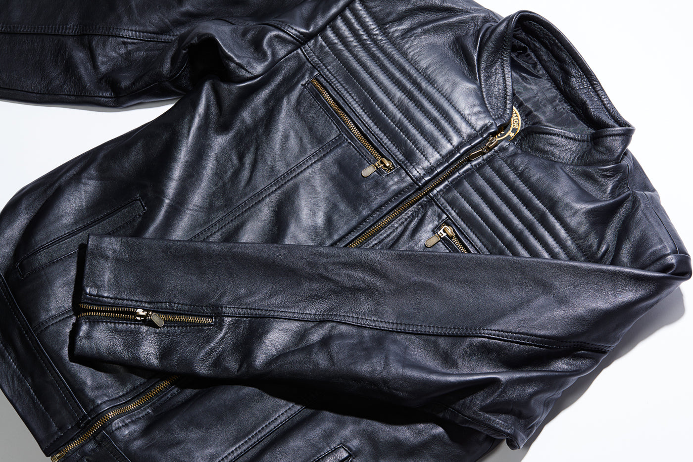 Bullet Resistant Men's Leather Jacket